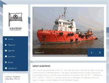 Tablet Screenshot of albatrossmrn.com